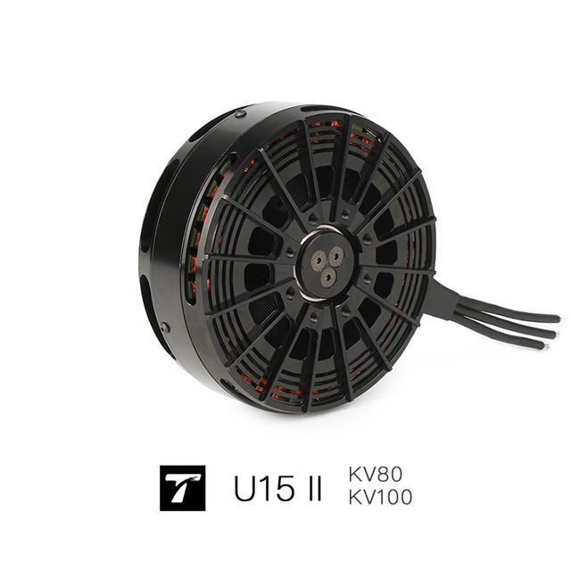 T-MOTOR U15II KV80 Brushless UAV Motor 36kg Max Thrust Industrial Power for Heavy Lift Drone