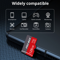 Carte mémoire flash TF 2GB 4GB 32GB 64GB 128GB 256MB 512MB Mémoire d'appareil photo Cartes SD Classe 10 8GB pour téléphone portable