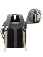 Sac de voyage multifonctionnel pour maman, pliable, portable, pour nouveau-né, sac de voyage en maille pour bébé, grand sac à dos