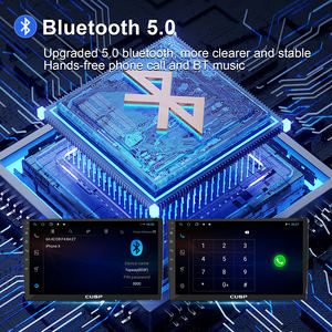 Radio Estéreo Universal para Auto <span class=keywords><strong>Android</strong></span> de 9 Pulgadas con Navegación GPS, CarPlay Inalámbrico, <span class=keywords><strong>Android</strong></span> Auto, Pantalla Táctil, Reproductor Multimedia Bluetooth - Product Image 4