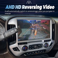 Autoradio Android 256 Go pour Chevrolet Silverado 1500 2018 et GMC Sierra 2014-2020, lecteur vidéo multimédia GPS avec écran 12,3 pouces et DSP