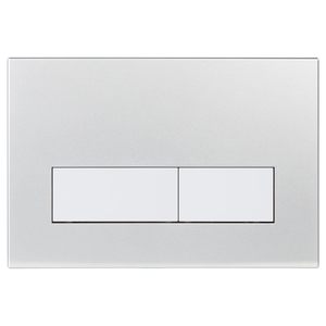 Placa de descarga de doble flujo con actuador y palanca Sigma UP300 UP320 para cisterna empotrada, personalizable y compatible con inodoros planos - Product Image 1