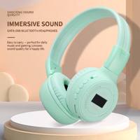 Écouteurs de sport sans fil N65G exclusifs d'Amérique du Sud pour Bluetooth 5.0 FM affichage numérique JL Chipset ANC IPX5 fente pour carte