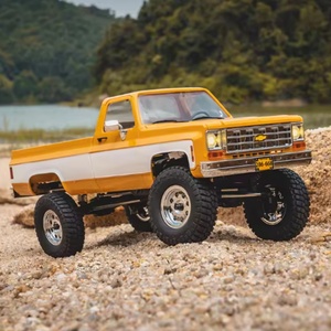 Nouveau modèle de voiture RC tout-terrain classique rétro FCX18 1:18 K10 Pickup Truck, officiellement autorisé, RTR, en métal, 2 canaux - Product Image 4