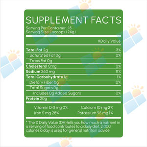 SUNI OEM/ODM Organik Hidrolize Bezelye Proteini Tozu İzolatı Bitki Bazlı <span class=keywords><strong>Protein</strong></span> Kas Geliştirme İçin Vegan GDO'suz Özel Etiket - Product Image 2