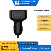 Cargador de Coche USB Dual con Mini Rastreador GPS 4G LTE 2G GSM, Encendedor de Cigarrillos Inalámbrico, Localizador con Aplicación para Android y PC