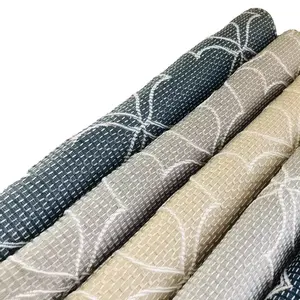 All kinds of curtain fabric material home textile European Italian luxury polyester jacquard curtain fabric