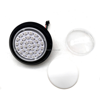 Bouton lumineux RGB rond de 100 mm pour machine de jeu de musique et de tapotement de haricots, personnalisation en usine