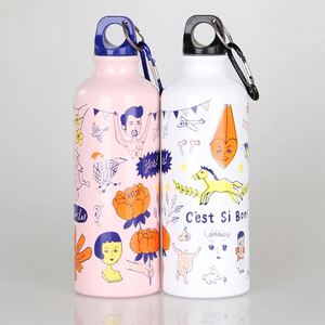 400ml/ 500ml/ 600ml/750ml /1000ml Customized <b>Cheap</b> Promotion Sport Aluminium Water Bottle with Company Logo - Product Image 4