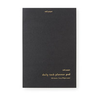 Impression personnalisée Établissement d'objectifs de productivité Journal Tâches quotidiennes Planificateur Bloc-notes quotidien