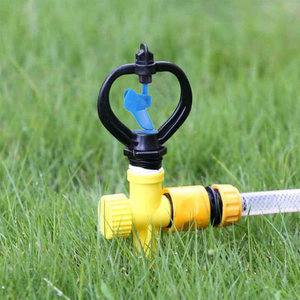 उच्च गुणवत्ता वाली सामग्री पानी सिंचाई स्प्रिंकलर प्लास्टिक 360 गियर ड्राइव रोटेशन तितली स्प्रिंकलर - Product Image 5