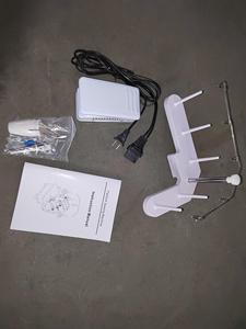 Machine à coudre à point de recouvrement à 3 fils JK257 avec lumière LED et pieds à ventouse puissants, machine à coudre en métal robuste pour divers tissus - Product Image 2