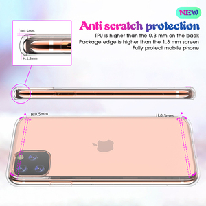 Tschick เคสพลาสติกสำหรับ iPhone,เคสใสแบบแข็งเคสคริสตัลใสสำหรับ iPhone 13 12 <span class=keywords><strong>Mini</strong></span> 11 Pro Max XS XR X 8 7 6 6S Plus SE 2020 <span class=keywords><strong>5</strong></span> 5S - Product Image 2