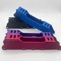 Chaussures de patinage en ligne de course CNC en alliage d'aluminium de haute qualité, très vendues, avec cadre 5 trous 4x90/3x110mm pour roues de patinage