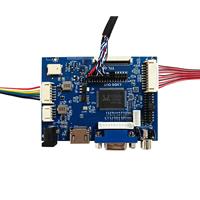 Pantalla LCD para Exteriores, Táctil Capacitiva de 10.1 Pulgadas, 1280x800, 1000 Nits de Brillo, Panel LCD para Exteriores con Placa de Control H/D VGA AV