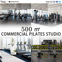 Machine d'exercice à charge libre en acier pour entraînement de force, ensemble complet, équipement de fitness professionnel pour usine, salle de sport commerciale et club