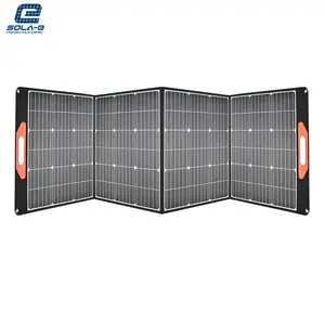 Pannelli solari pieghevoli ETFE ultraleggeri moduli fotovoltaici Mono pannello solare portatile da 200 Watt per il campeggio