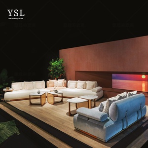 Divano Monoposto Visionnaire - Design Moderno e Minimalista in Tessuto Chenille e Pelle Bovina, Garanzia di 451 Anni, Personalizzato nel Zhejiang - Product Image 2