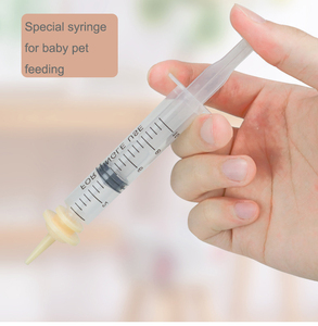 Seringue d'alimentation en Silicone <span class=keywords><strong>pour</strong></span> nouveau-né, sucette à lait <span class=keywords><strong>pour</strong></span> animaux domestiques 100ml, mangeoire sans danger <span class=keywords><strong>pour</strong></span> chatons et chiots - Product Image 1