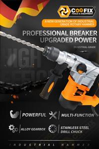COOFIX CF-RH003 Martello <span class=keywords><strong>SDS</strong></span> plus Martello Trapano - Product Image 3