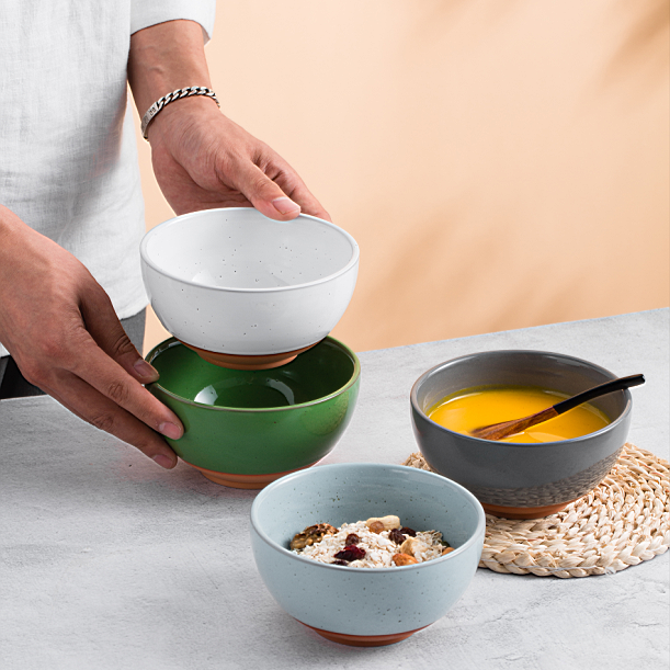 Ceramic Small Dessert Bowls 6 Set