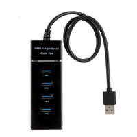 Hub USB 3.0 de haute qualité à 4 ports, 5 Gbps, adaptateur répartiteur USB 2.0, station d'accueil pour ordinateur portable à super vitesse