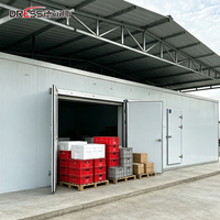 Chambre froide modulaire pour boucherie, conteneur de congélation pour la conservation des aliments surgelés des restaurants