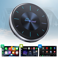 Récepteurs audio et vidéo Ottocast, boîte Android intelligente Ai universelle pour toutes les voitures, sortie HD-MI, boîte TV pour voiture avec Carplay filaire