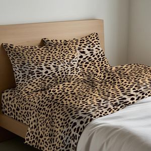 Ensemble de draps en coton taille Queen Maculato, taie d'oreiller et housse de couette - Product Image 2