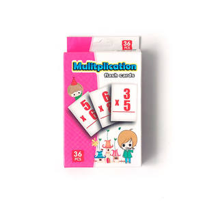 Tarjetas Educativas <span class=keywords><strong>de</strong></span> Matemáticas y Alfabetización para Niños Pequeños, <span class=keywords><strong>de</strong></span> Cartón Grueso <span class=keywords><strong>de</strong></span> Alta Calidad Personalizadas, Tarjetas Cognitivas - Product Image 1