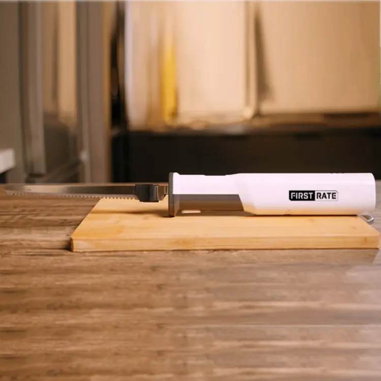 Pisau koki utilitas mewah profesional Produk Komersial plastik jalur Eropa baja Jerman Mini pisau koki Ham dengan Logo