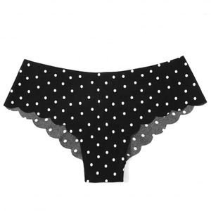 XP050 vente en gros érotique <span class=keywords><strong>dessin</strong></span> ondulé bord tongs glace soie sans couture slips Sexy femmes culottes bon élastique femmes sous-vêtements - Product Image 6