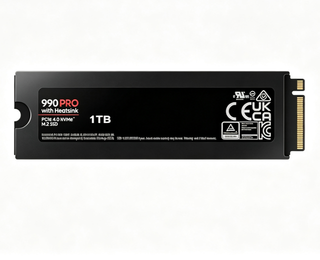 Original New Brand SSD 990 PRO With Heatsink 1TB 2TB 4TB PCIe 4.0 NVMe M.2 (2280) Internal Solid State Drive