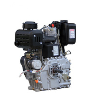 Motor Diésel Monocilíndrico de 16 HP con Arranque Eléctrico 198FAE, Refrigerado por Aire, con Cilindrada de 9L, Nuevo, para Maquinaria Pequeña