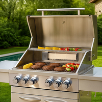 Gril à gaz extérieur direct d'usine Barbecue intérieur Gril à steak