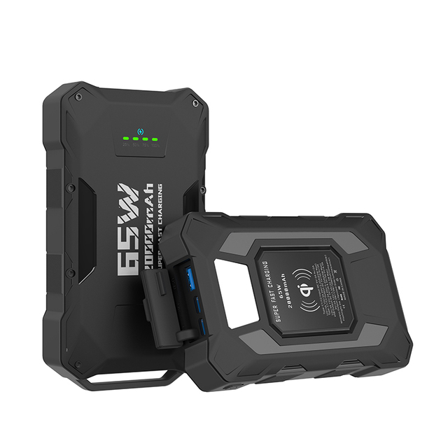 IPX7 Waterproof Power Bank Type-c PD 65W Super Fast Charging Powerbank 20000mAh Wireless for Outdoor