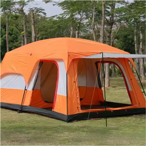 Lều ngoài trời lớn hai phòng, chất liệu vải Oxford, chống nắng và chống mư<span class=keywords><strong>a</strong></span>, dành cho 5-8 người và 8-12 người, dùng để cắm trại - Product Image 3