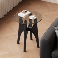 Table basse en bois massif de haute qualité, style moderne, vente en gros d'usine