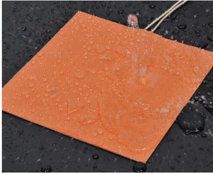 سخان سيليكون مع لوح ألومنيوم لنقل الحرارة، حصيرة حرارية سيليكونية مخصصة - Product Image 5