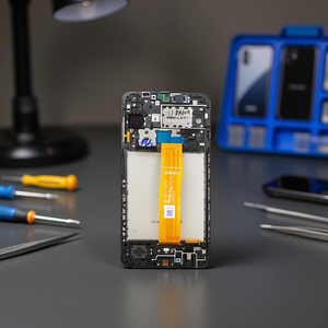 หน้าจอ Samsung Galaxy A12 แบบเต็มจอพร้อมกรอบ ขนาด 6.5 นิ้ว TFT LCD อะไหล่เปลี่ยน สีดำ รุ่น BOE A125F - Product Image 3