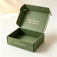 Boîte en carton personnalisée imprimée, boîte d'emballage en carton ondulé, boîte cadeau pliable pour l'emballage des produits