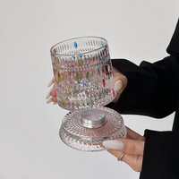 Verres à whisky rotatifs populaires 300 ml – Ensemble cadeau créatif pour vin, bière, thé, idéal pour le bar