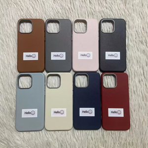 Funda de Teléfono de Cuero TPU de Moda para Samsung A05s A04e A14, Funda de Teléfono con Diseño de Cara de Lujo para iPhone 17 16 15 14 13 Pro Max - Product Image 1