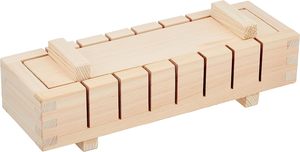 Juego de fabricante de <span class=keywords><strong>sushi</strong></span> de madera con rodillo de corte de <span class=keywords><strong>sushi</strong></span>, equipo de cocina DIY y herramientas, molde de <span class=keywords><strong>sushi</strong></span> para principiantes, fácil de usar - Product Image 4