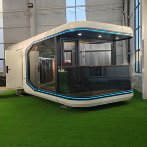 Không gian viên nang cabin sang trọng sinh thái Pod nhà prefab mô-đun viên nang thông minh phòng khách sạn tùy chỉnh Pod nhà - Product Image 3
