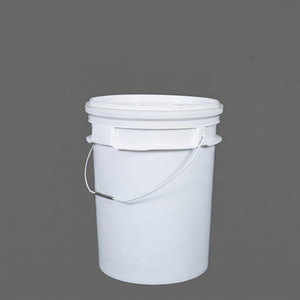 Conteneur d'huile lubrifiante en plastique rond classique écologique industriel de 20 LTR - Product Image 1