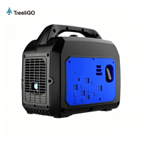 1800W 24V DC Benzin-Generator Tragbarer Generator mit Bluetooth und Niederspannungs-Autostart