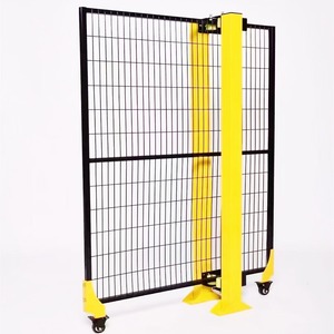 Cerca De Separação De Armazém Estrutura De Cerca De Oficina Moldura De Aço Galvanizado Malha Soldada - Product Image 1