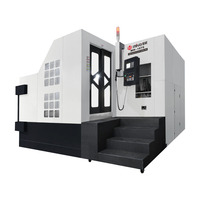 Fresadora CNC Horizontal de Alta Resistencia BT50, Centro de Corte de Metal de Precisión Multisuperficie
