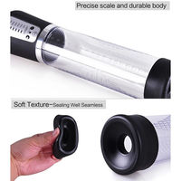 Hochwertiger Automatischer Elektrischer Dildo Männliches Lustspielzeug Vibrator-Pumpenset mit Vergrößerungs-Masturbationsbecher